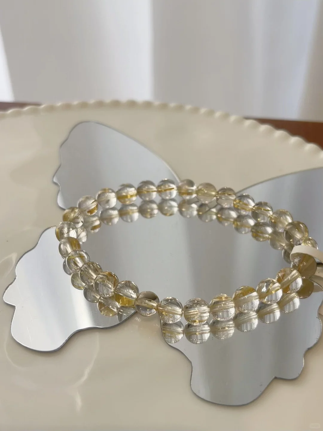 救命?这玻璃体金发晶太吸睛啦！