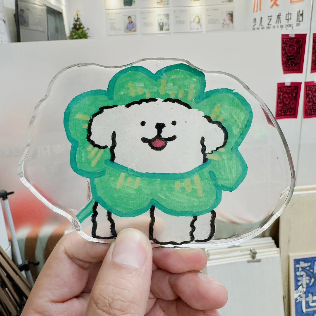 滴胶杯垫|学生们制作的小手工?