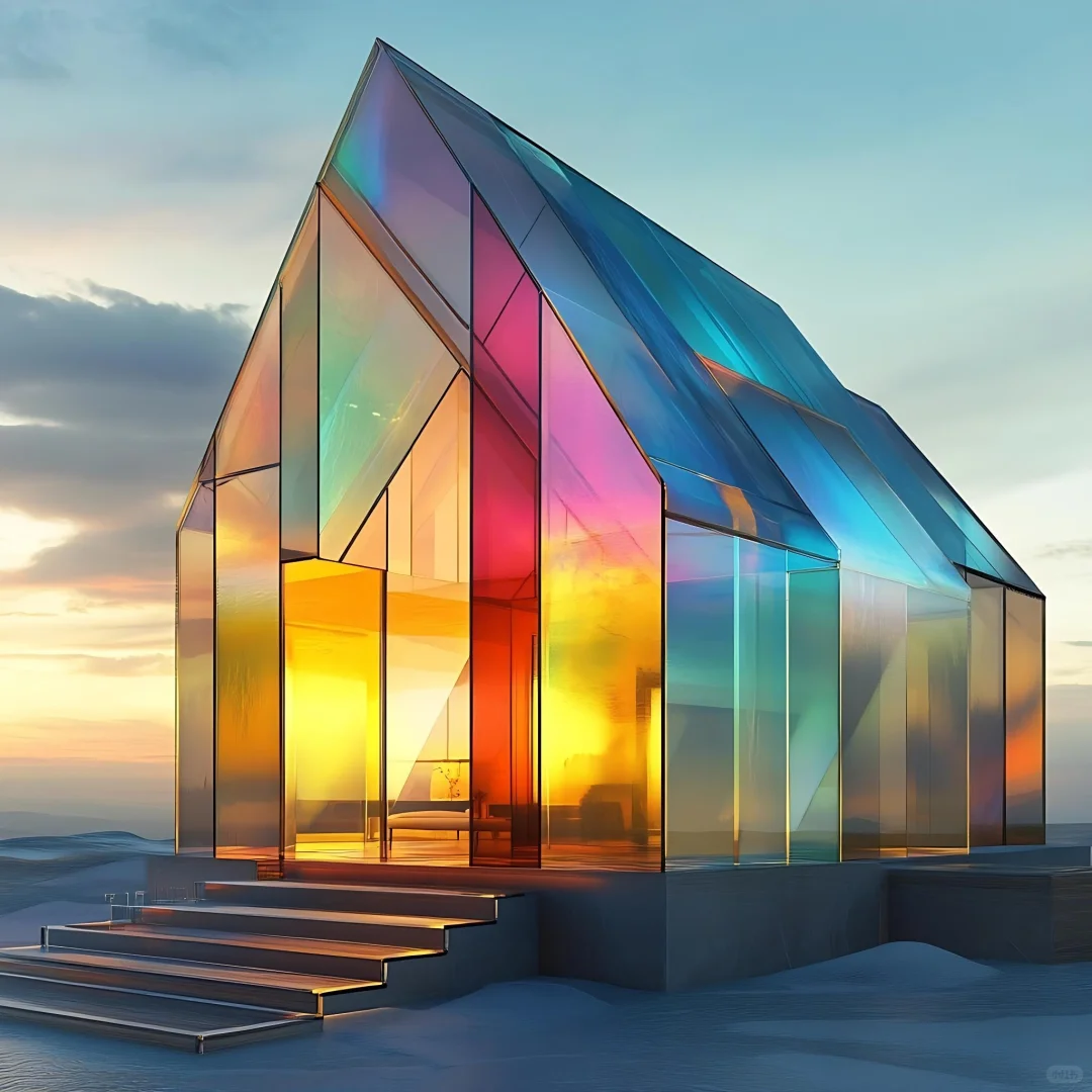 建筑材料:彩色玻璃