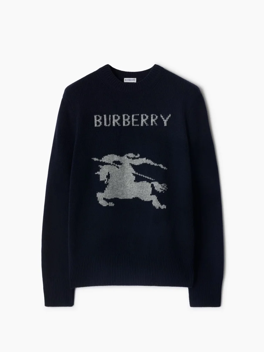 Burberry骑士徽标针织衫|典藏英伦风情!!