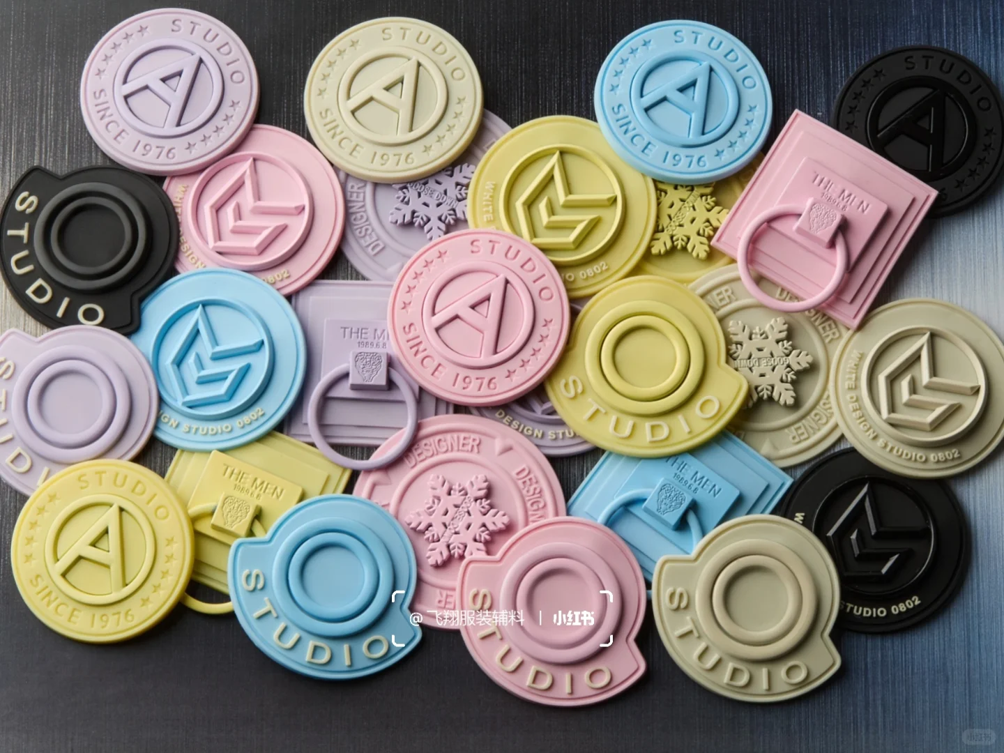 质感五金滴塑标重磅上线！缤纷色彩➕多样款式