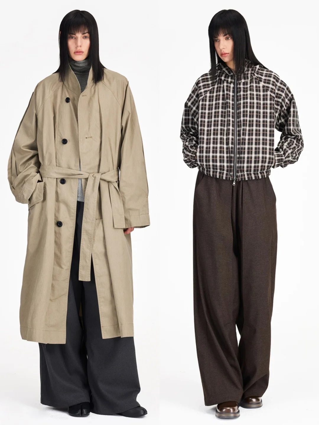 秋冬穿什么｜极简通勤轻工装松弛感穿搭