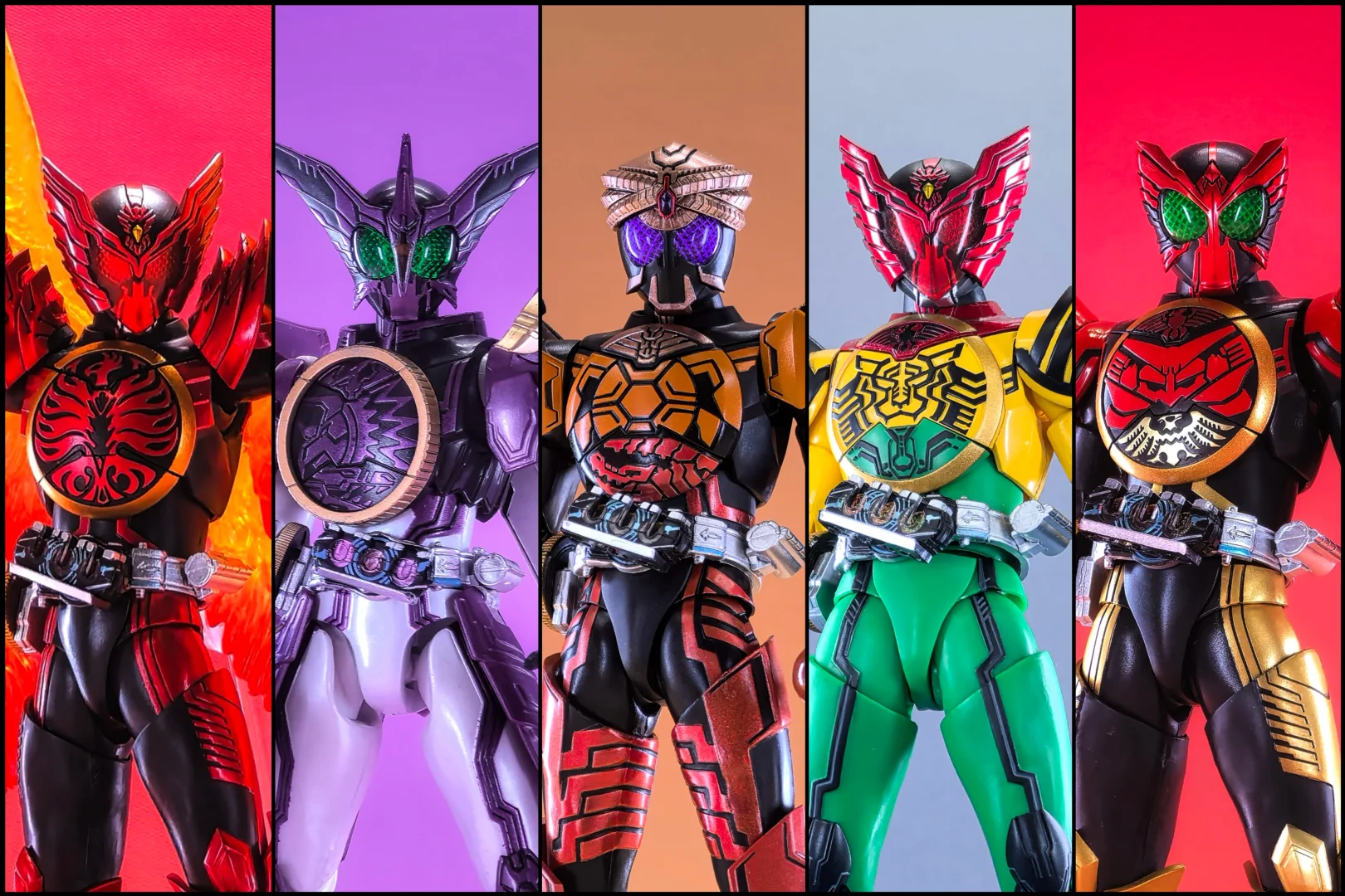 我的SHF&真骨雕收藏（新平成篇含大通）