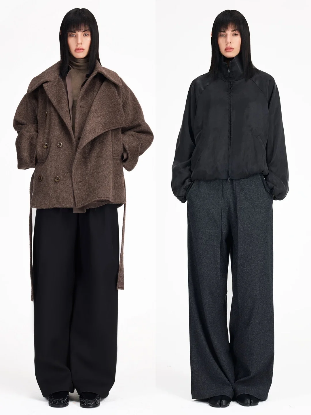 秋冬穿什么｜极简通勤轻工装松弛感穿搭