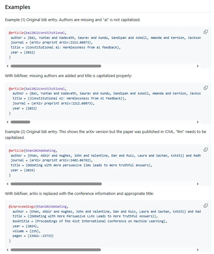 Bibfixer:LaTeX用户必备的参考文献工具