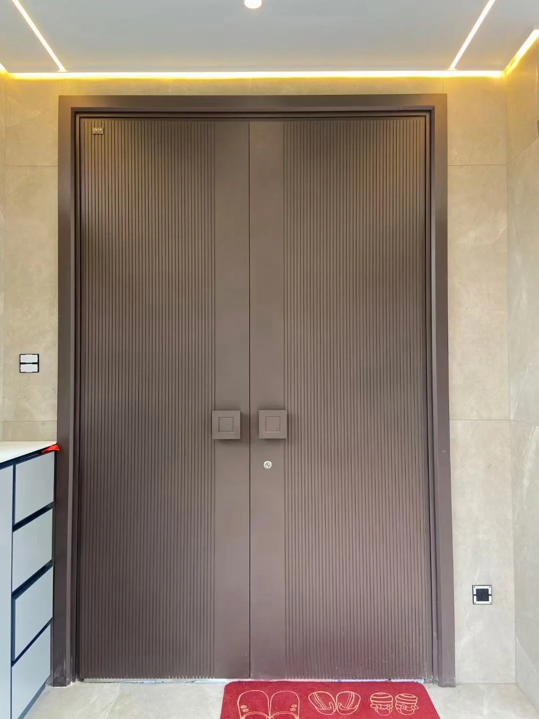 梵蒂斯铝木装甲门