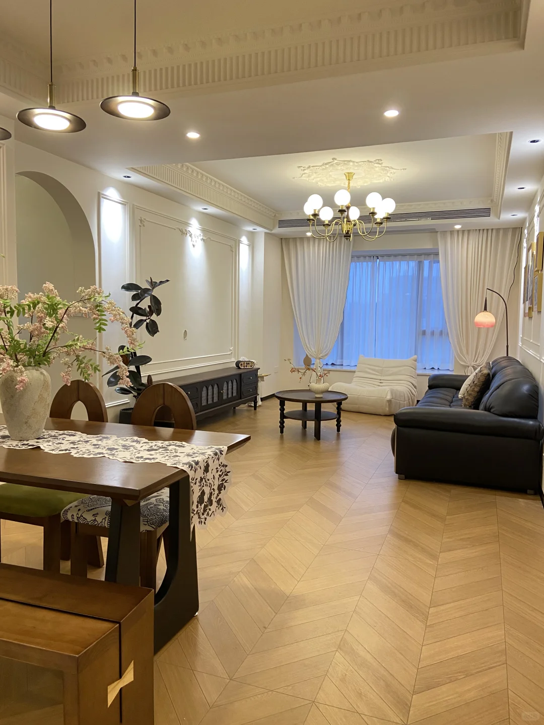 从图1到图2｜13w没了……（附法式硬装清单?