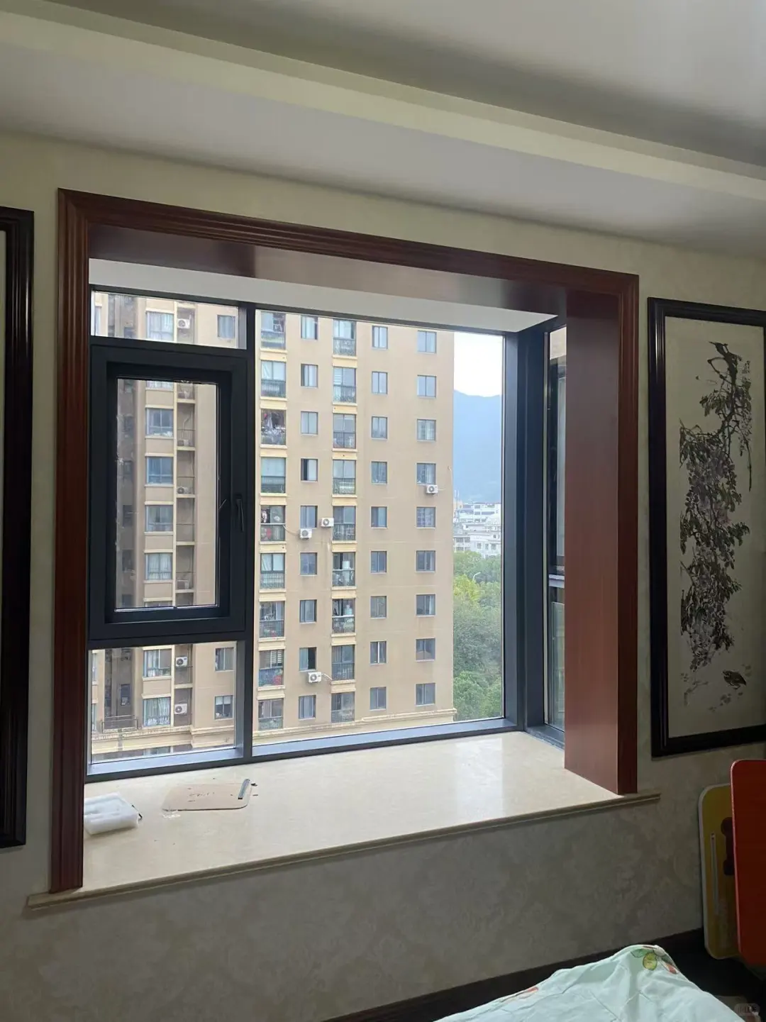 东阳旧窗换窗，封窗，断桥铝门窗看细节