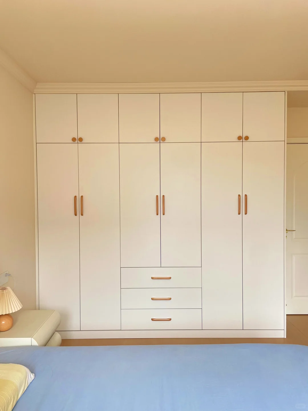 装修最不后悔的就是全挂式衣柜‼️被邻居夸爆