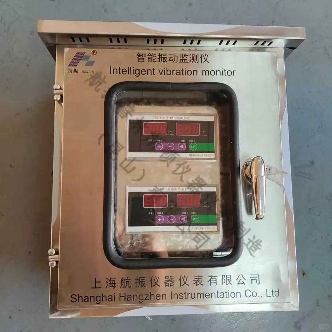 振动传感器-振动监测仪-仪表箱，全套配置