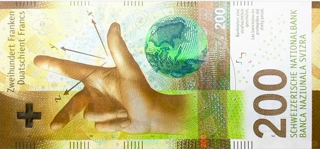 世界最难伪造的纸币-瑞士法郎
