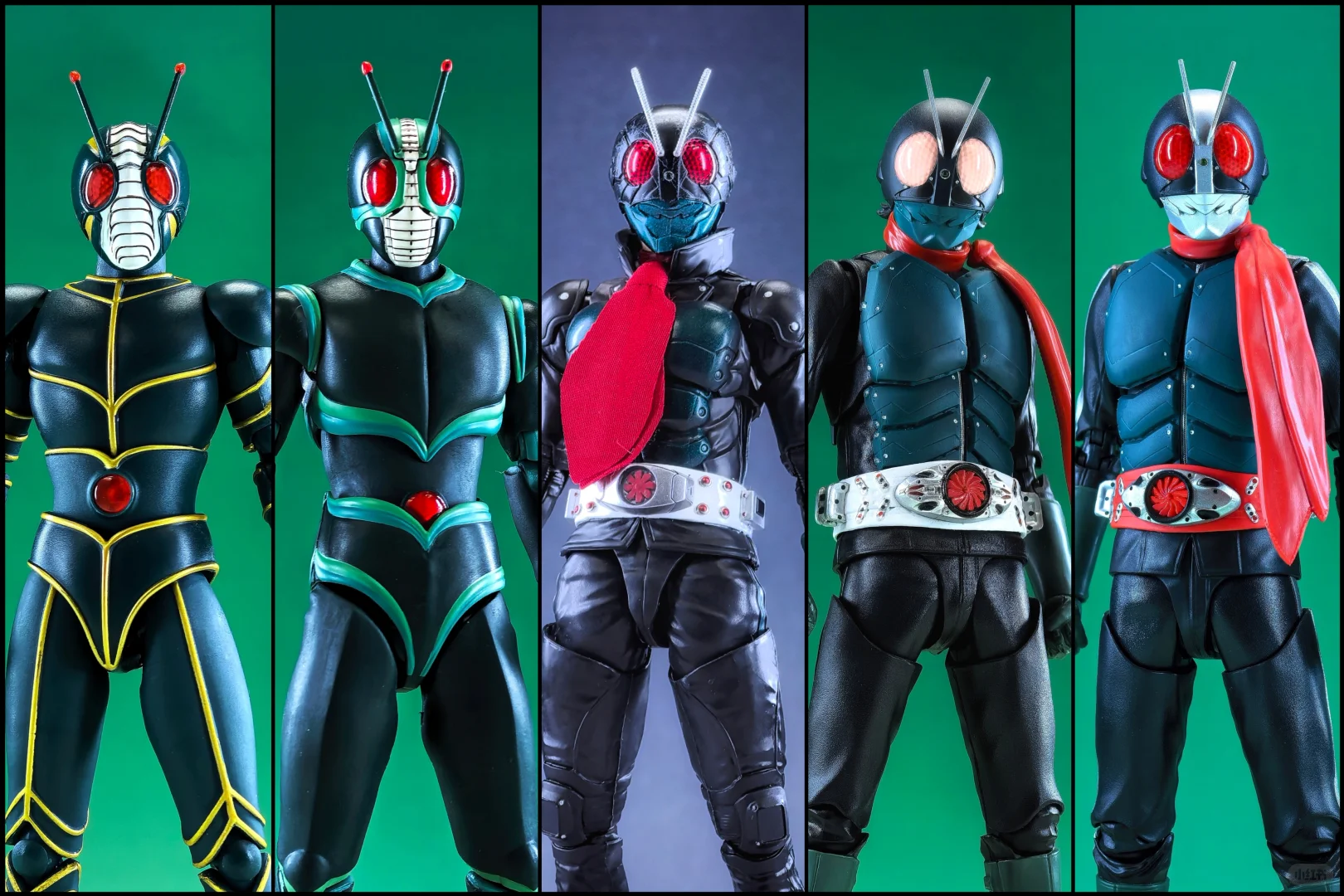 我的shf&真骨雕收藏（昭和以及形象衍生篇）