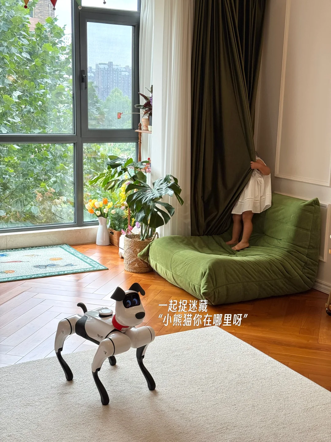 没有二胎但有小狗?恭喜女儿过上梦想童年！