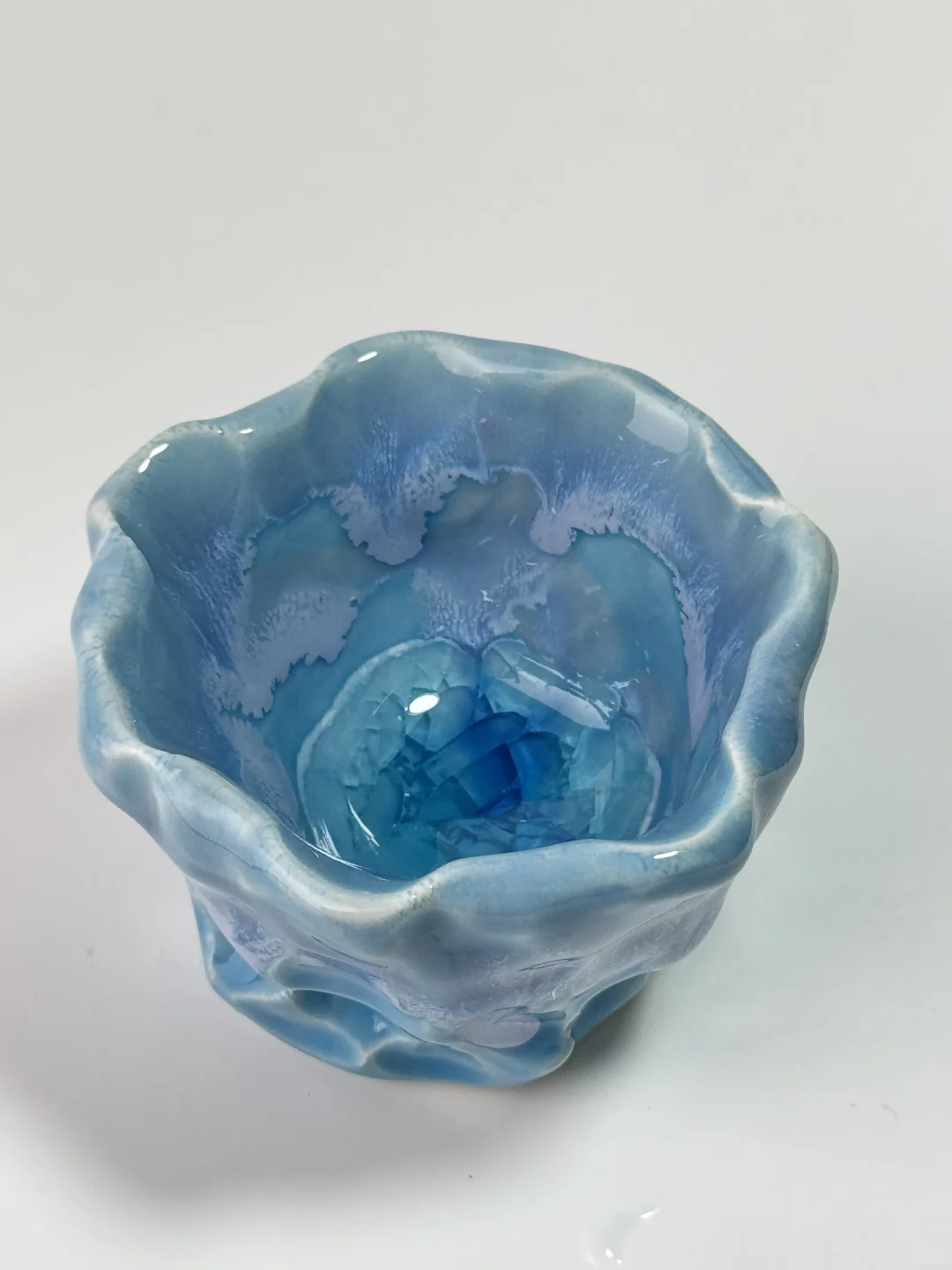 当蓝与白相遇，诞生这杯海洋与云朵