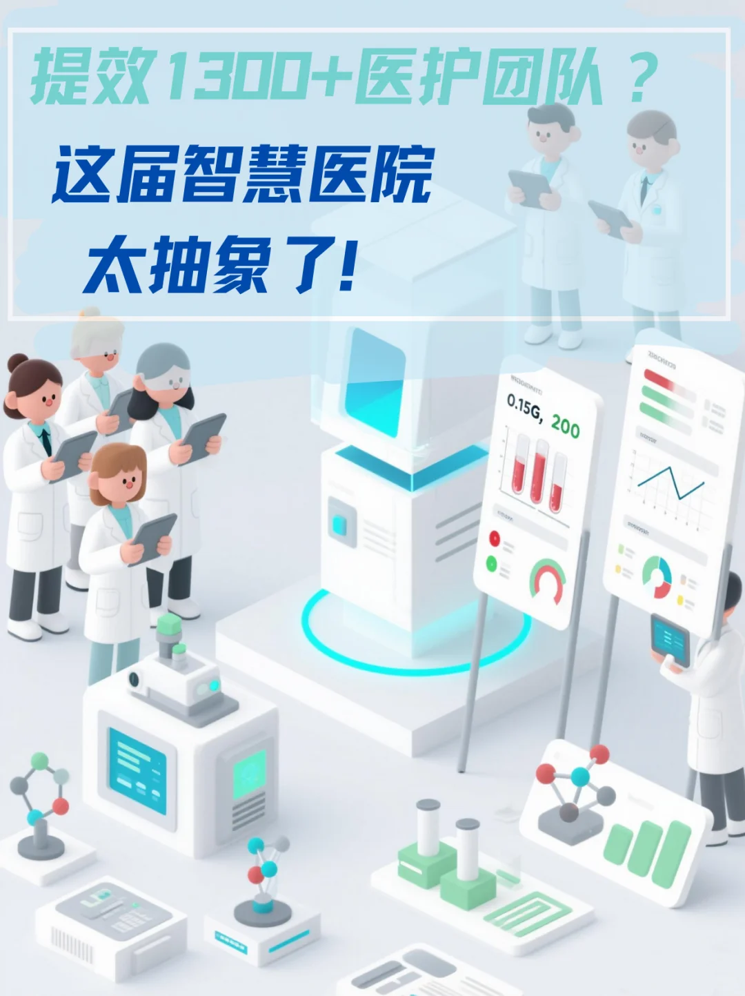 提效1300+医护团队？这届智慧医院太抽象了