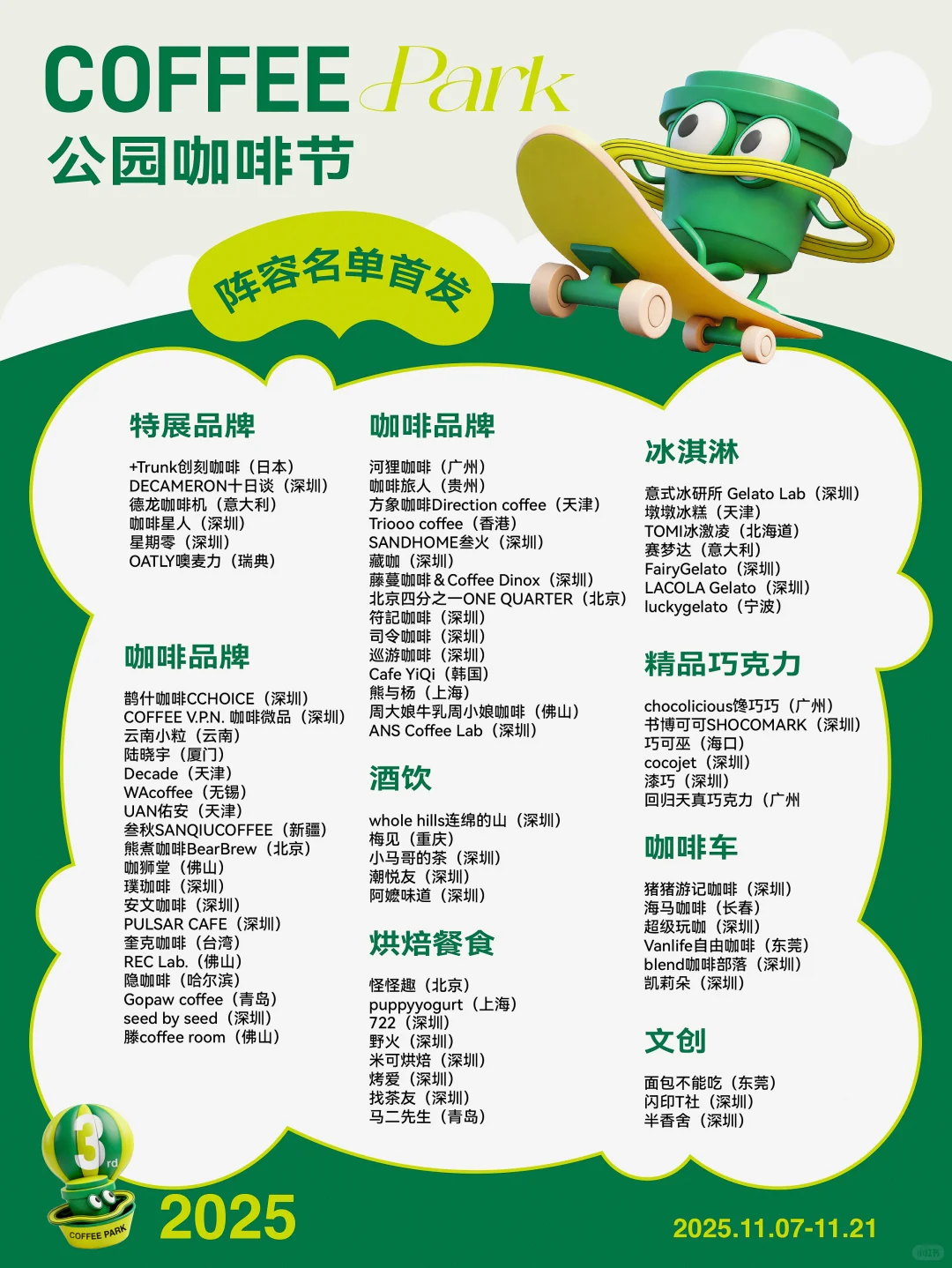 11月咖啡脑袋直接冲就对了?