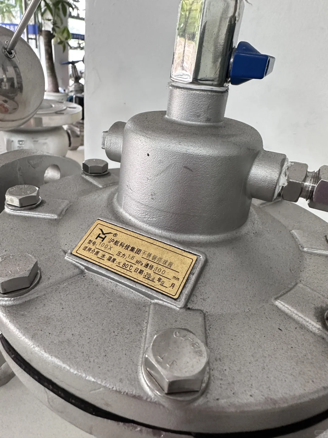 不锈钢浮球阀100x