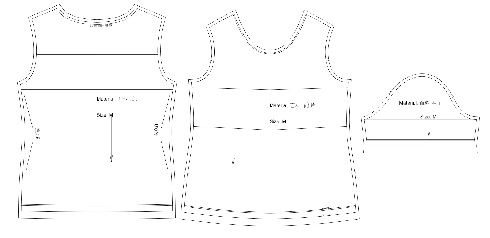 ?免费分享｜超实用基础款T恤纸样！手作