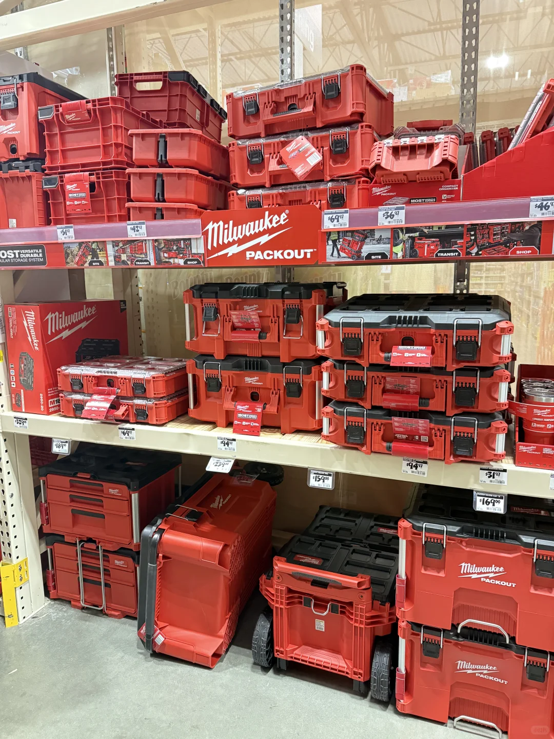 发现Milwaukee 工具箱越来越重