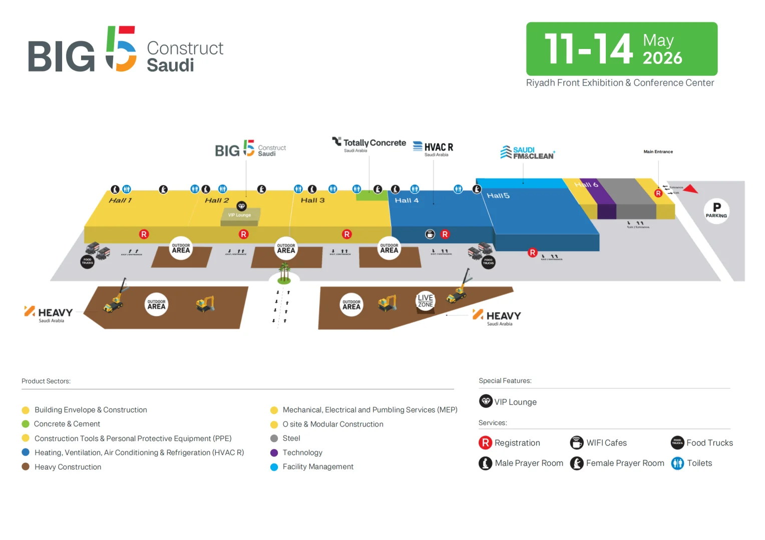 2026年沙特五大行业展 Big 5 Saudi
