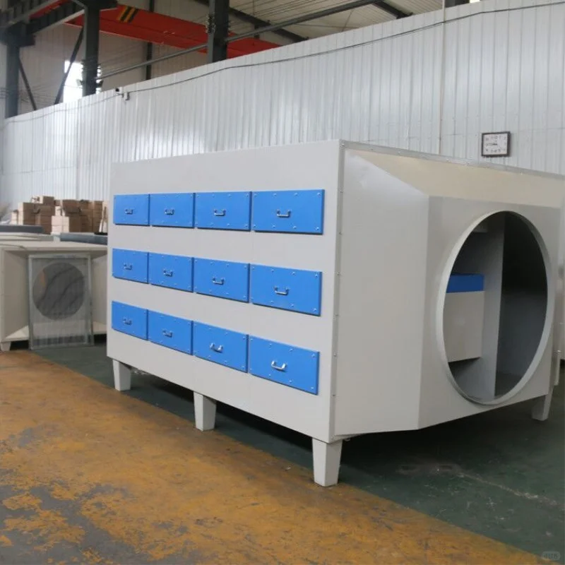 工业废气处理设备之活性炭吸附箱的作用