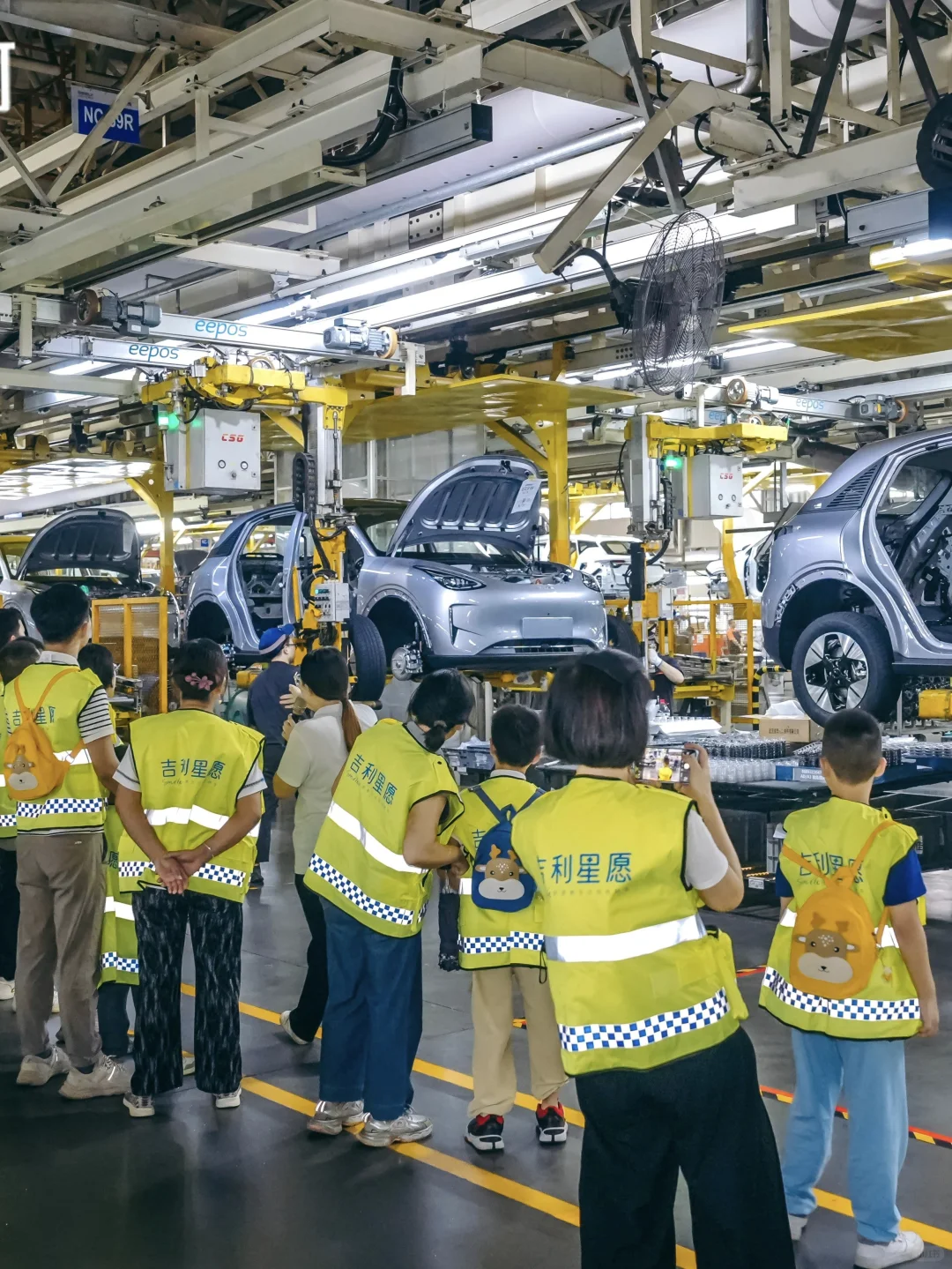 吉利星愿生产车间被小马甲占领啦！