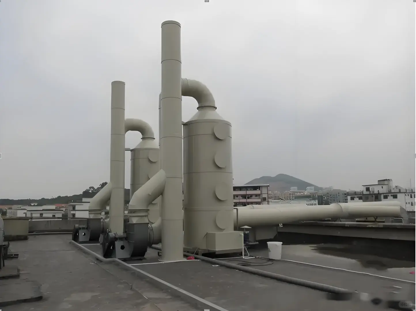 清洁净化工业废气治理:喷淋塔