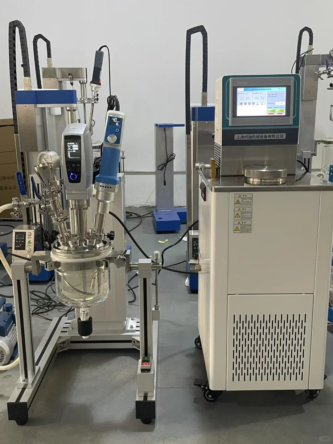 1-10L真空乳化均质釜 带扭矩显示扭矩波形图