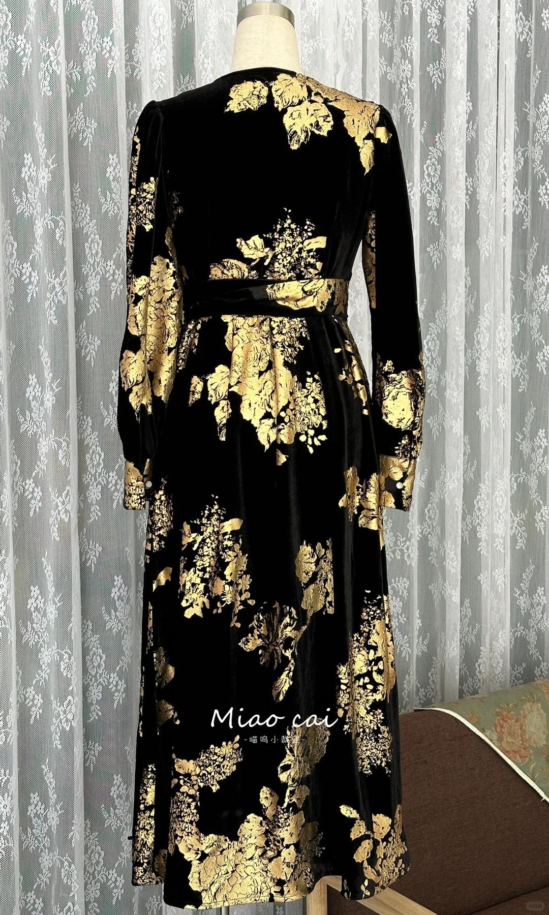 制版分享｜一片式法式连衣裙