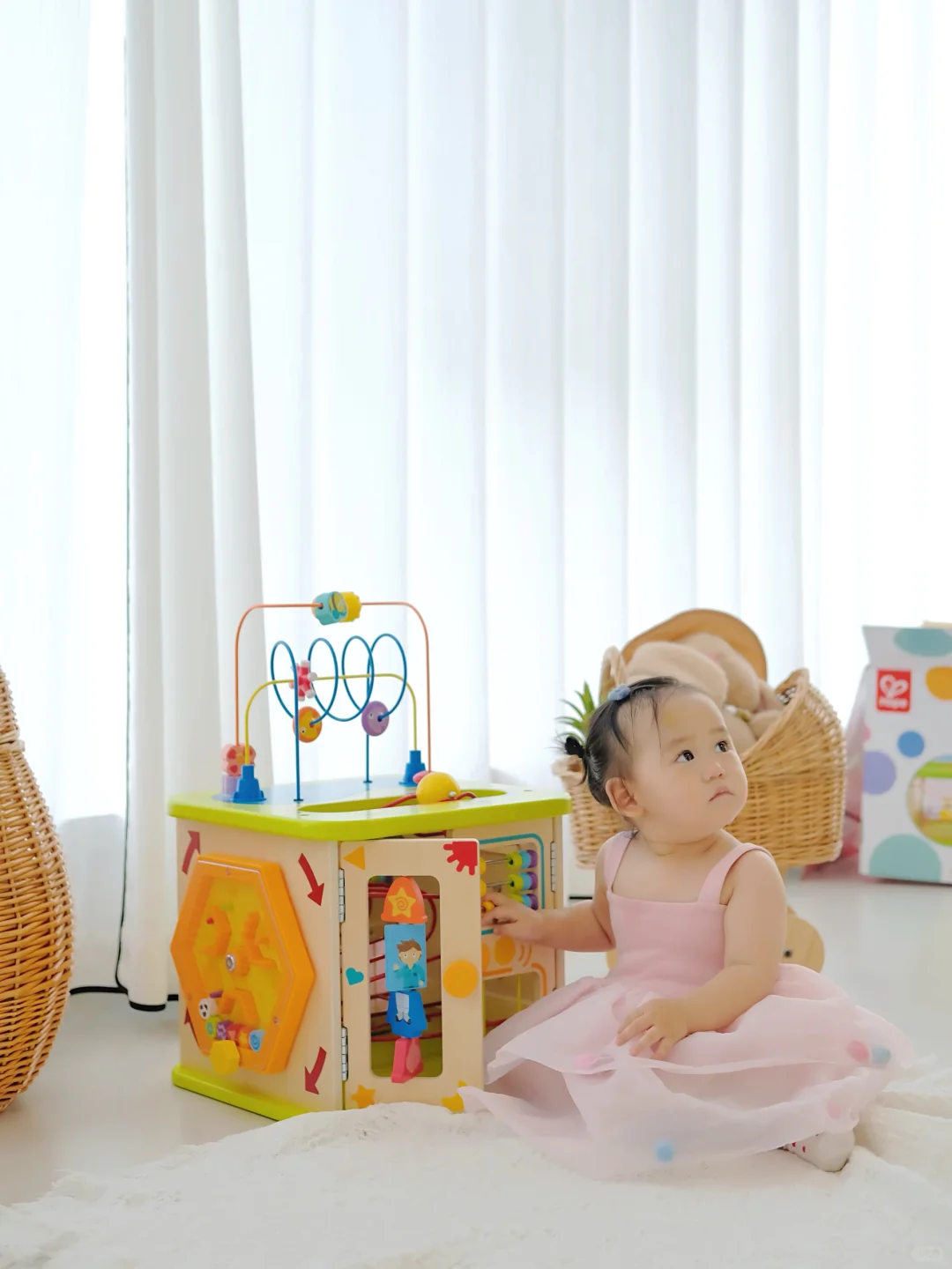 早说有这个 那我买的一筐的小玩具算什么?