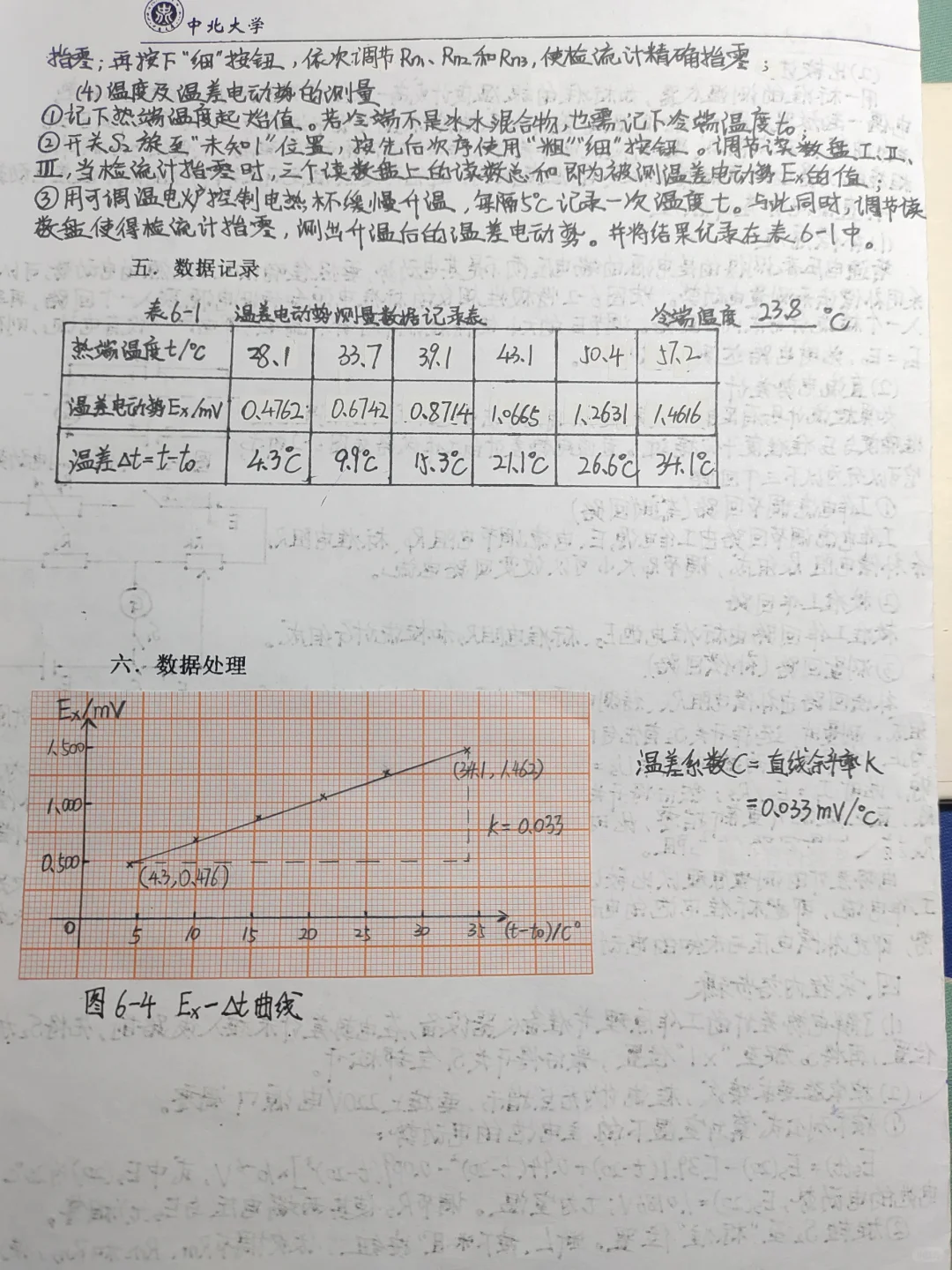 电势差计测量热电偶的温差电动势