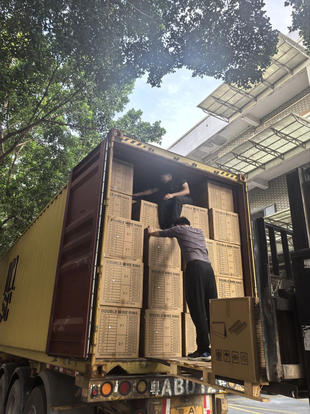 外贸人才懂的浪漫～顺利装柜！