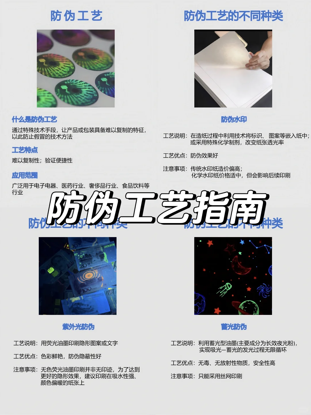 设计人必看！防伪工艺 “黑科技” 大起底