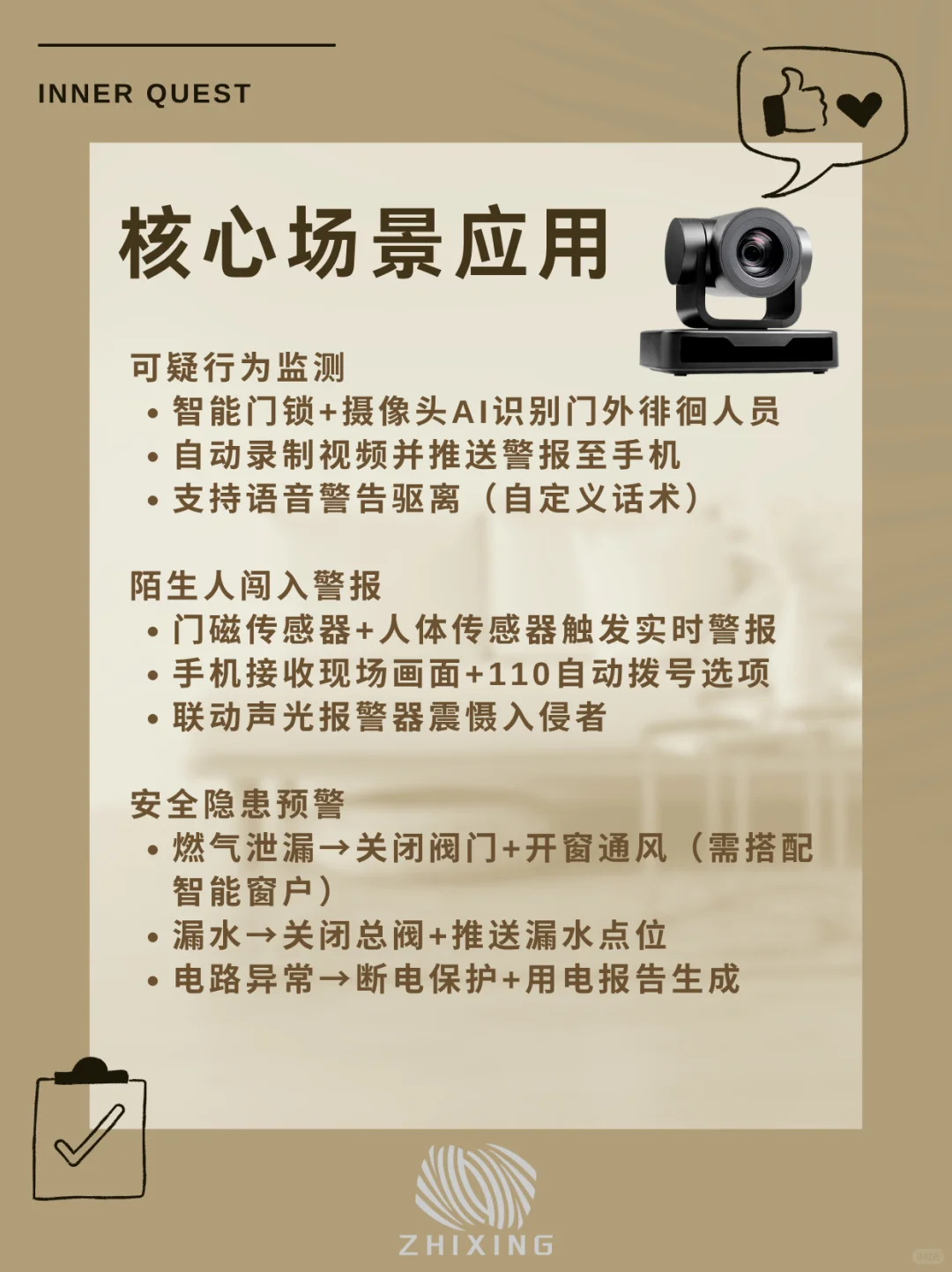 智能安防清单！你家准备好了吗？