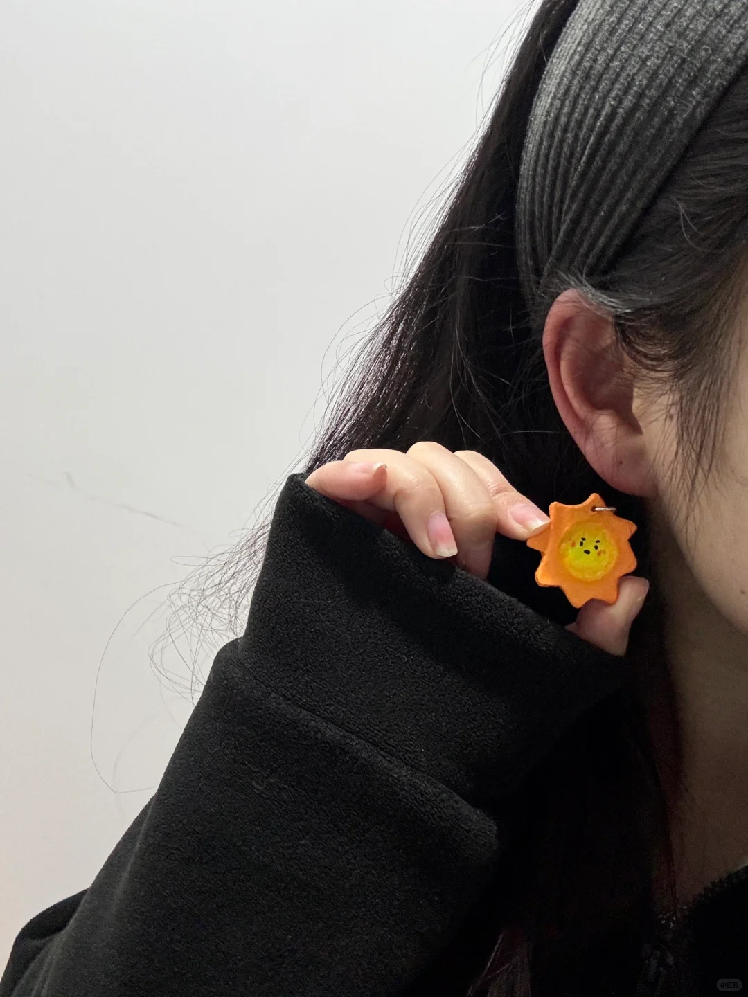 石塑粘土项链｜太阳☀️