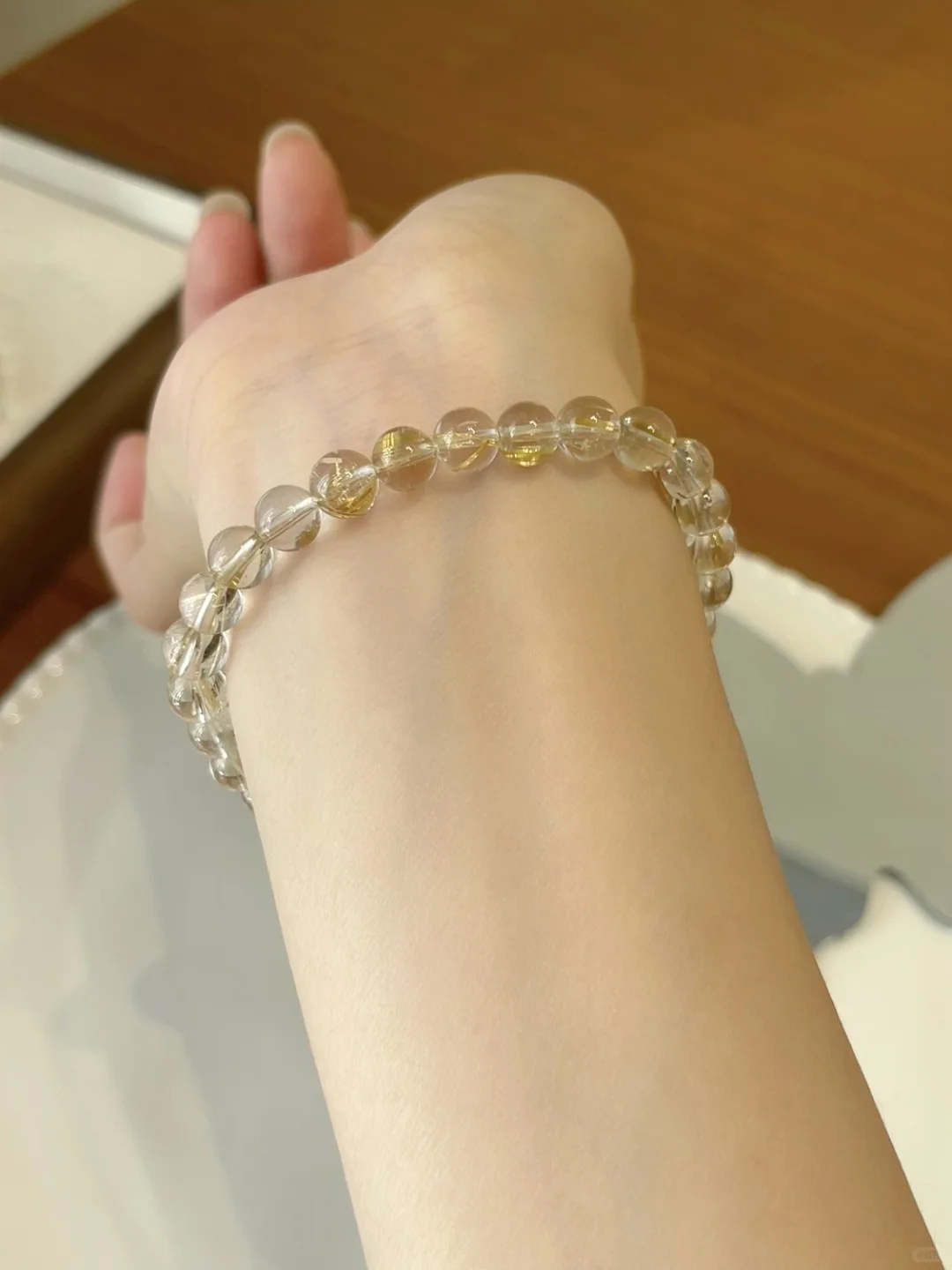 救命?这玻璃体金发晶太吸睛啦！