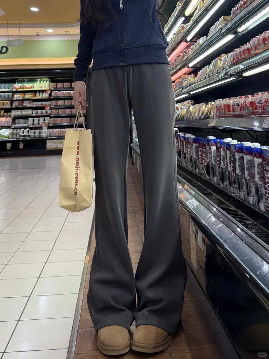 三买三退后终于买到满意的微喇卫裤！！