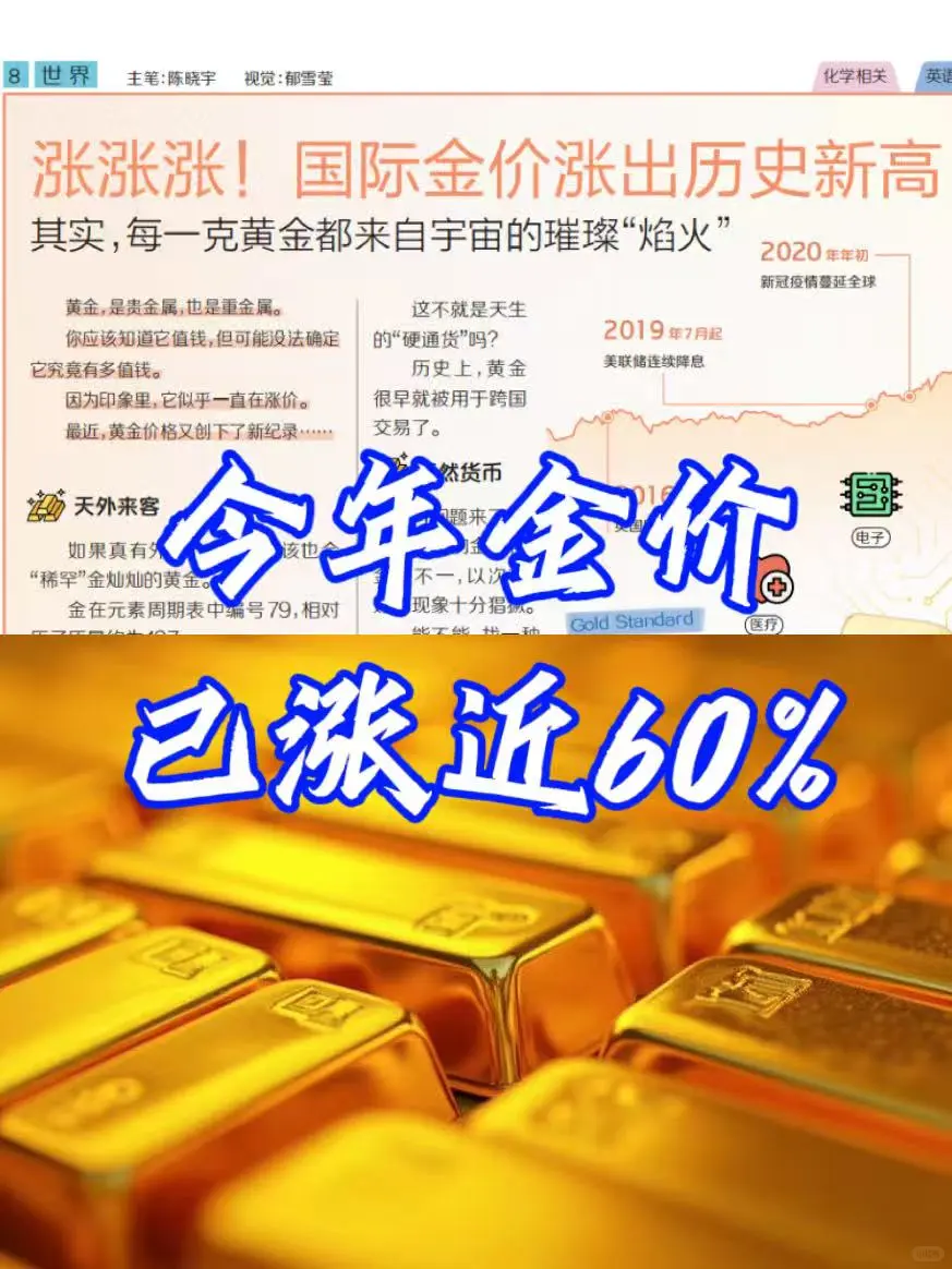 ?金价涨疯了！国际金价涨出历史新高