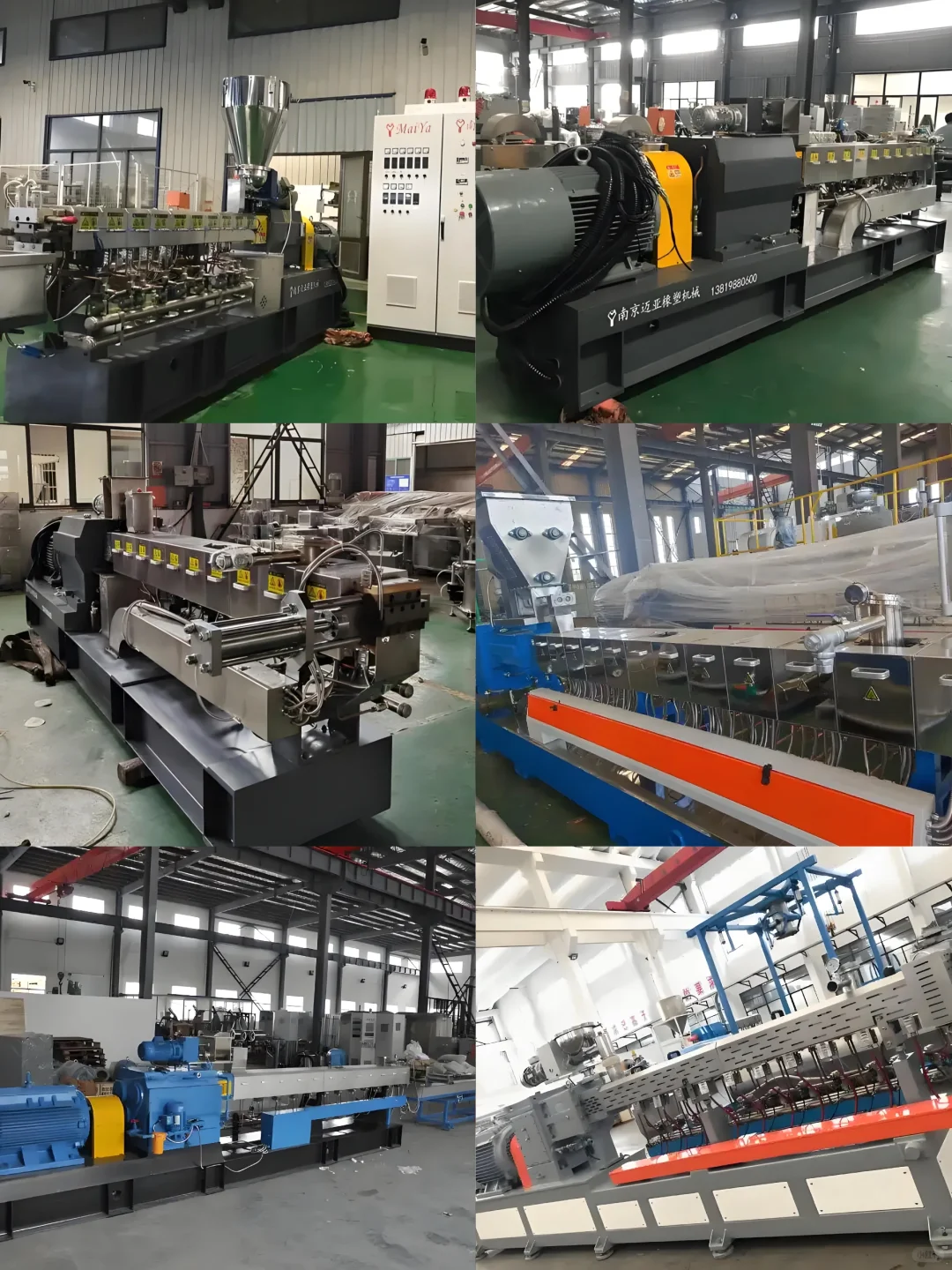 塑料厂求购单螺杆,双螺杆挤出机20台