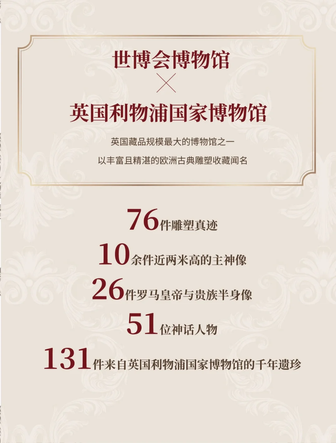 上海新展！《罗马罗马》131件千年遗珍空降