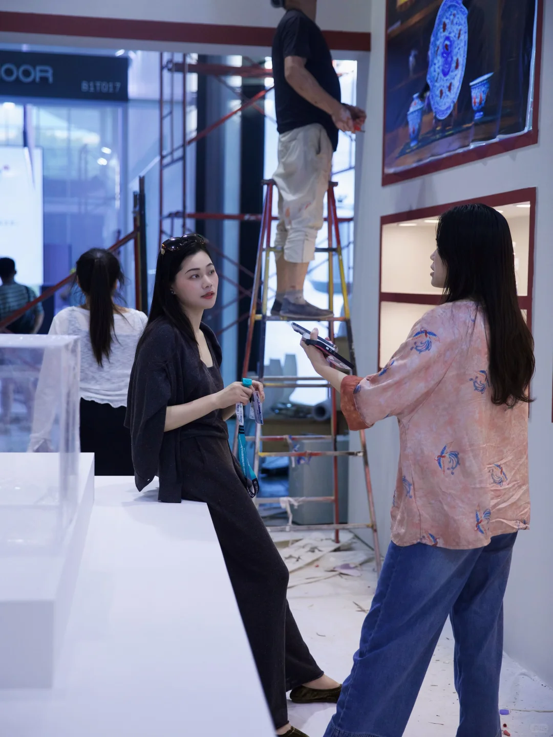 提前到达厦门展会…