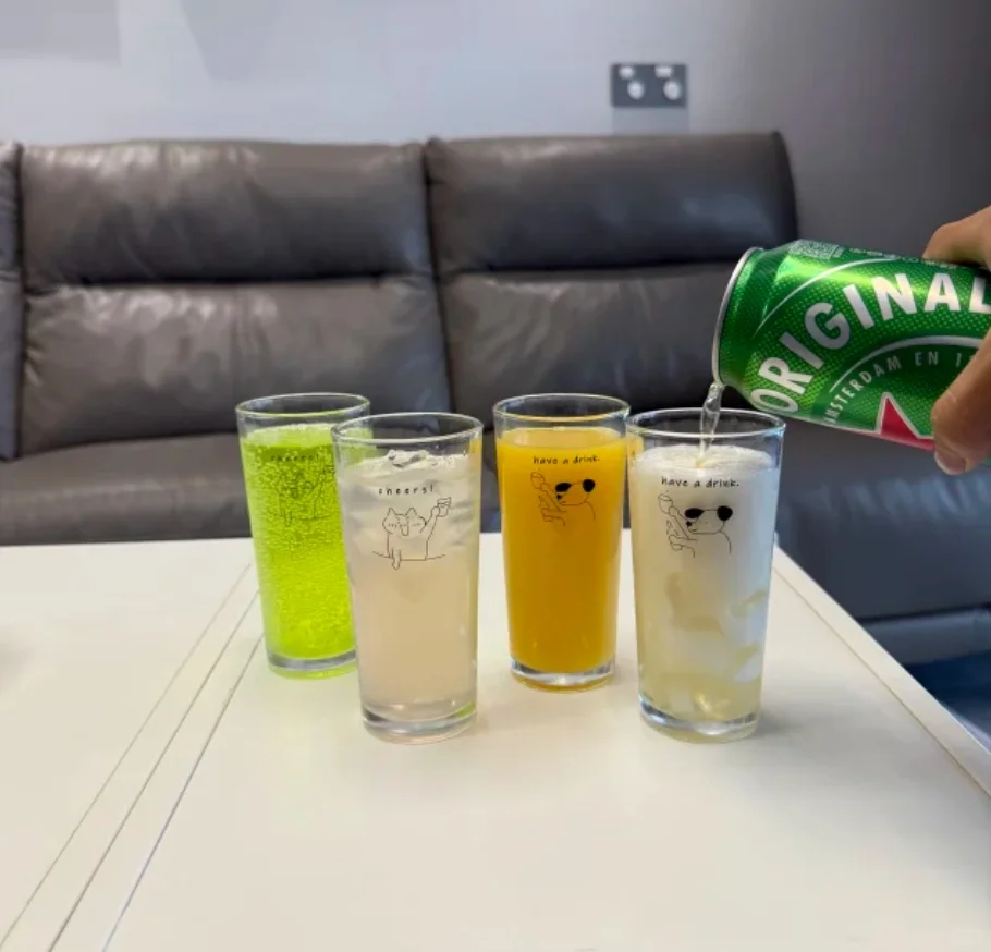 ☕️ins风玻璃杯两件套上新了