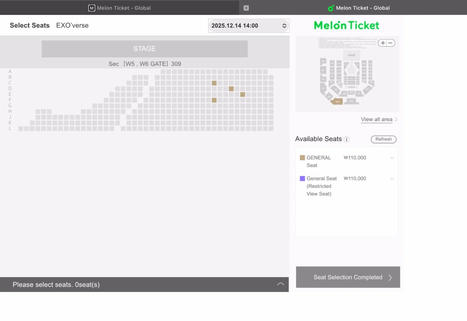 exo见面会今天看到的部分回流，7点15左右