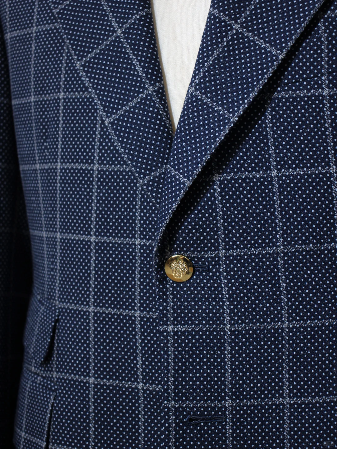 西装鉴赏 | 三维拓补图 英式幾何秩序