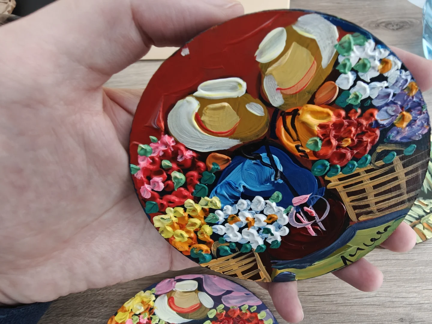 秘鲁利马肯尼迪公园的厚涂聚丙烯冰箱贴