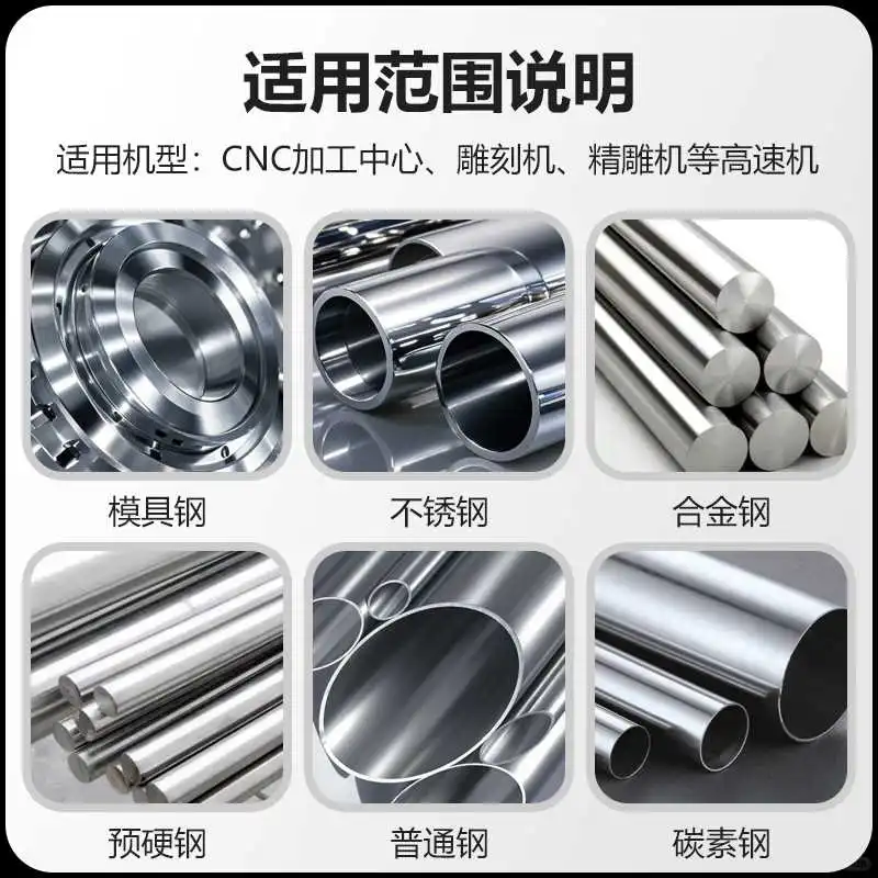 75度4刃钨钢铣刀：高效加工的“秘密武器”