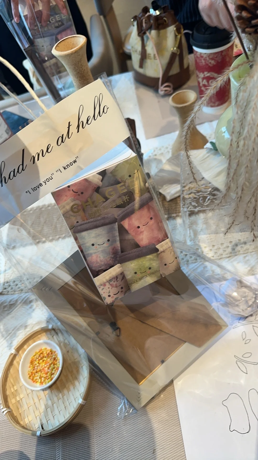 第一次的霸王茶姬线下活动❣️