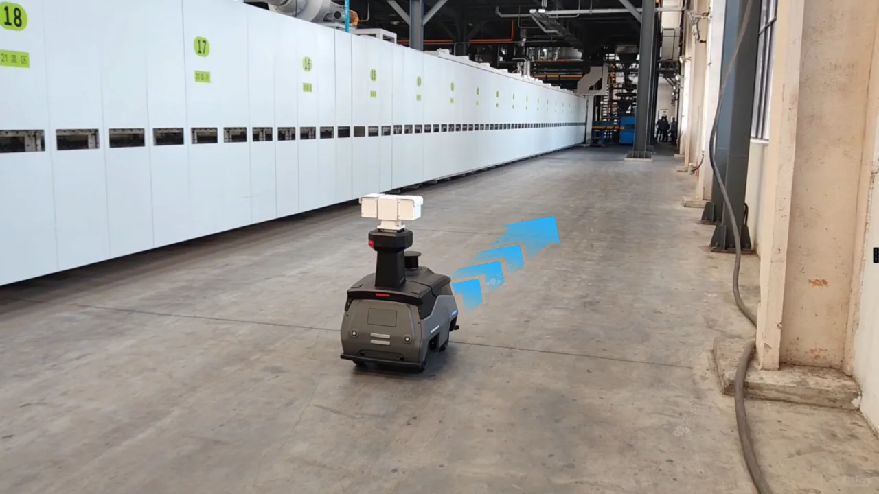 万为安防巡检机器人在现代化工厂的应用