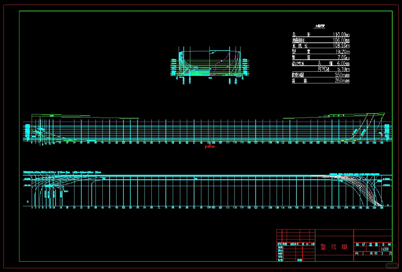 船舶设计，船舶图纸
