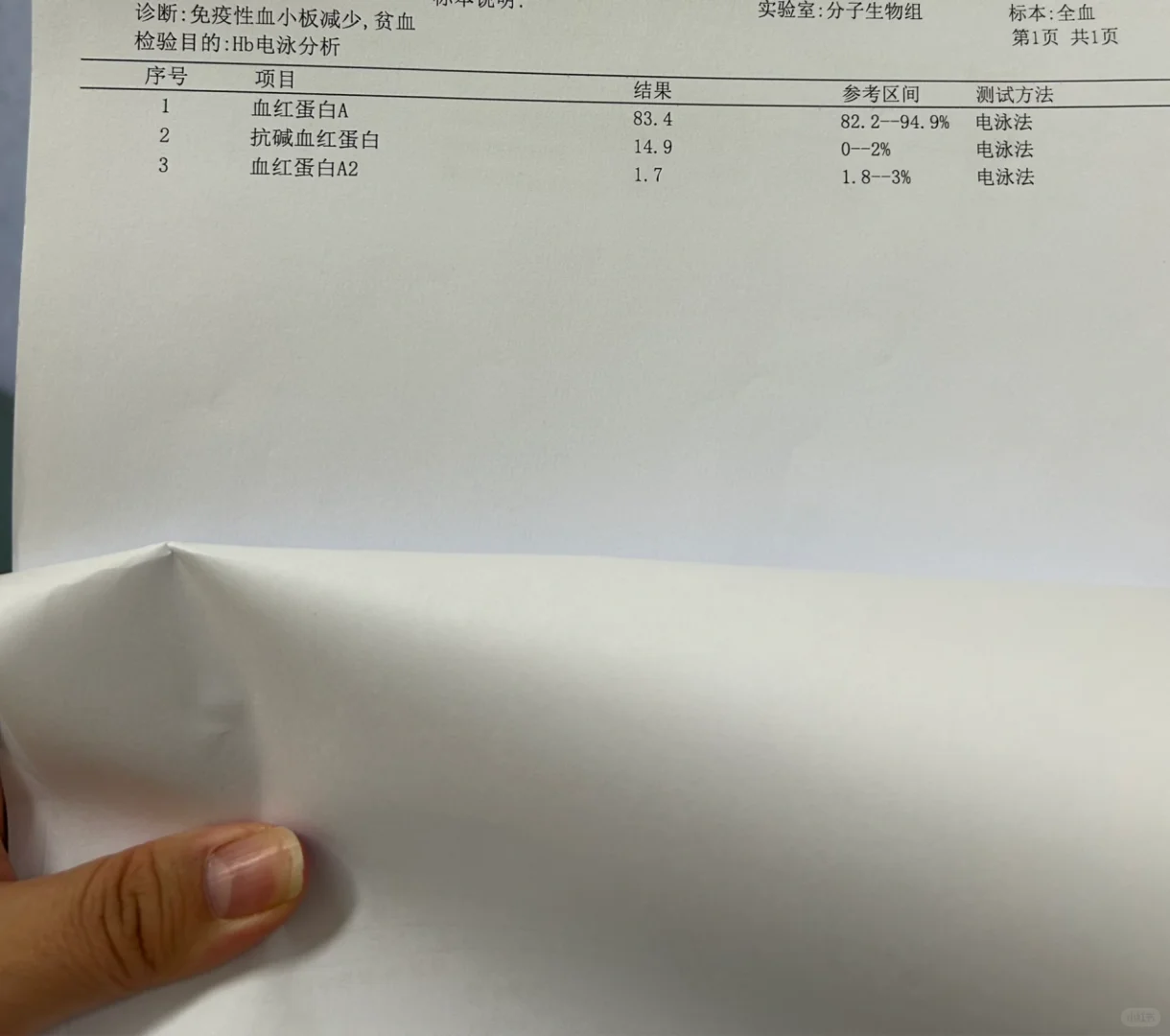 宝宝贫血 有谁能看懂报告单